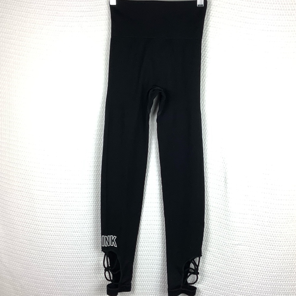 PINK Victoria’s Secret Ultimate Seamless Strappy Leggings - Picture 2 of 8